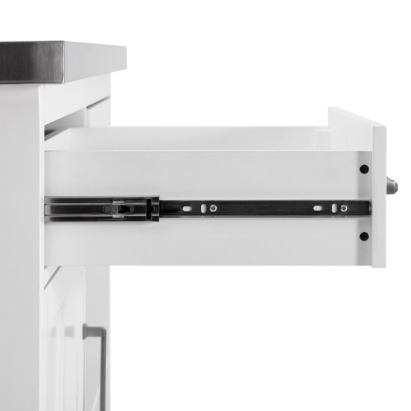 Crosley Metal Kitchen Island Set & Reviews Wayfair